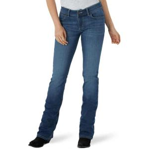 Wrangler Women’s Western Mid Rise Stretch Boot Cut Jean(Norah)