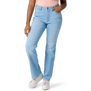 Wrangler Womens Women’s High Rise Bold Boot Jean(Sky Light)