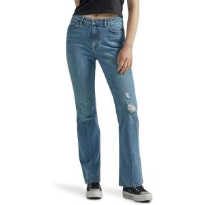 Wrangler Womens Women’s High Rise Bold Boot Jean(Sky Valley)