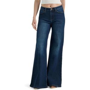 Wrangler Womens Women’s Wide Leg Flare Jean(Paisley)