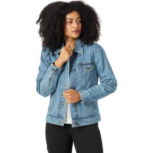 Wrangler womens Relaxed Fit Memory Maker Jean Jacket(Basin)