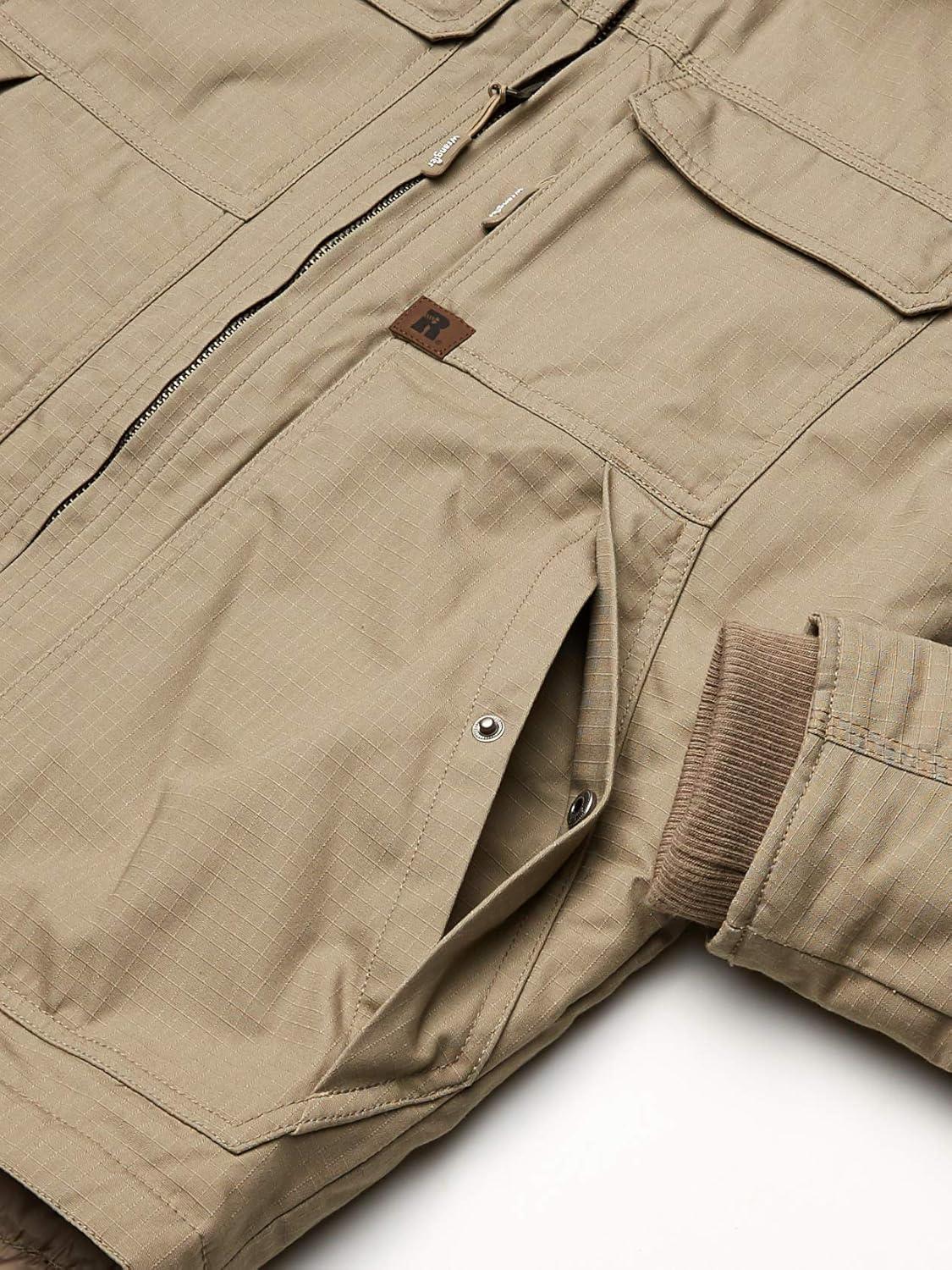 imageWrangler Riggs Workwear Mens Ranger JacketDark Khaki