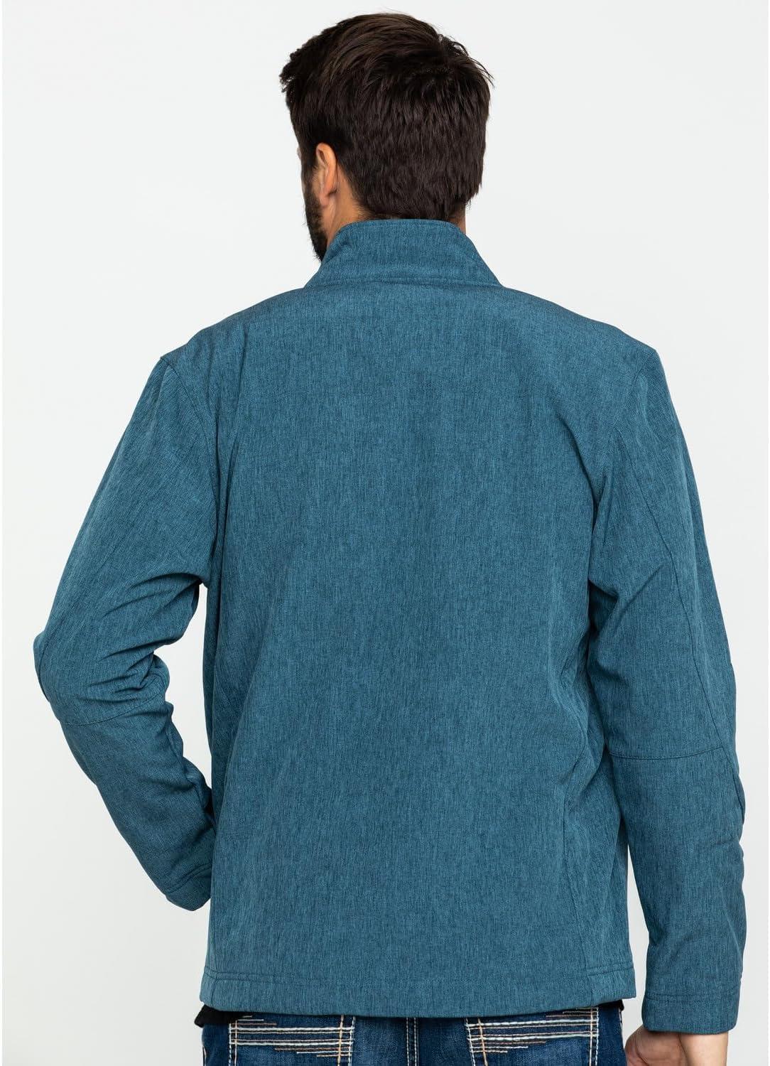 imageWrangler Mens Trail Fleece Lined Zip Jacket MJK43SH Medium