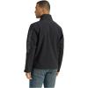Wrangler Men’s Black Logo Trail Jacket(Black)