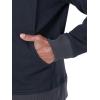 Wrangler mens Tough Layers Full Zip Work Hoodie(Caviar)