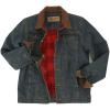 Western Lined Jacket, Sherpa Rustic Blue, XX-Large