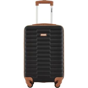 Wrangler 22″ Outrider Hardside Carry-On Luggage, Black