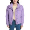 Wrangler womens X Stranger Things Erica Bomber Jacket(Light Purple)
