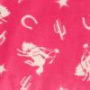 Wrangler Girls Pink Fleece Rodeo Print Jacket