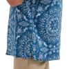 Wrangler Men’s Blue Coconut Cowboy Shirt