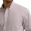 Wrangler Men’s Sangria Print Classic Shirt