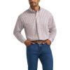 Wrangler Men’s Sangria Print Classic Shirt