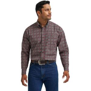 Wrangler Men’s George Strait Mallard Print Shirt