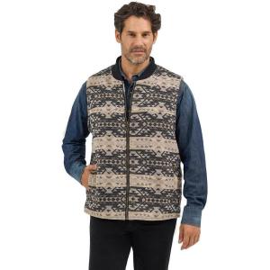 Wrangler Men’s Sherpa Lined Jacquard Vest