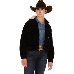 Wrangler Women’s Corduroy Western Ranch Jacket – 112323639 X- US