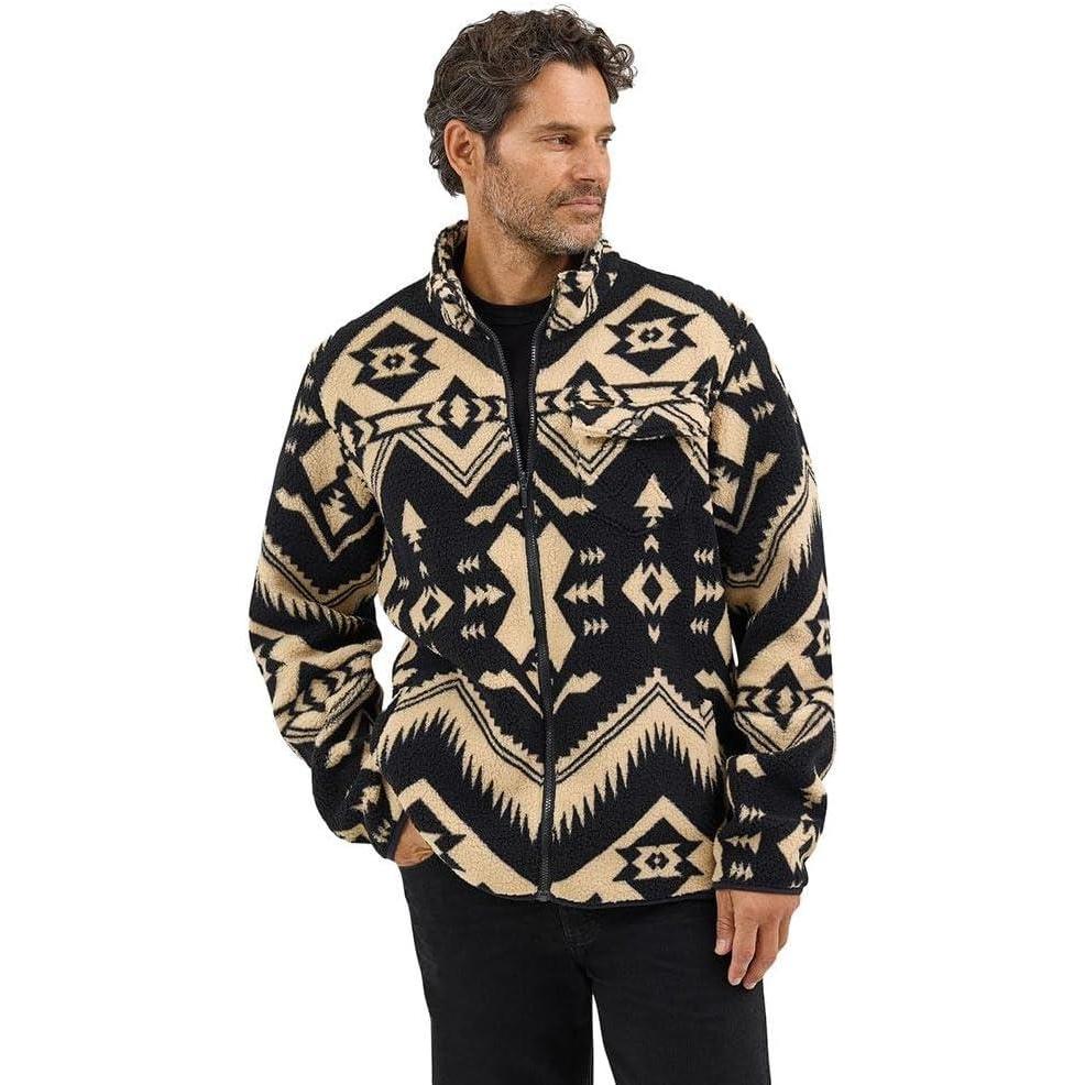 imageWrangler Western Men Full Zip Sherpa