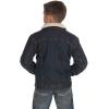Wrangler boys Western Lined Denim Jacket, Blanket Indigo, X-Small US