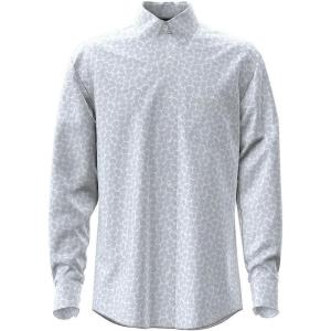 Wrangler Men’s Blue Paisley Classic Long Sleeve Shirt