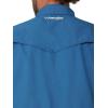 Wrangler 112323744 Mens Black Performance Shirt(High Tide)