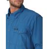 Wrangler 112323744 Mens Black Performance Shirt(High Tide)