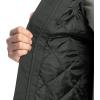 Wrangler mens Quilted Lined Vest With Hood(Black)
