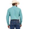 Wrangler Men’s George Strait Turquoise Print Shirt
