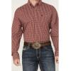 Wrangler Men’s George Strait by Checkered Print Long Sleeve Button-Down – 112356606