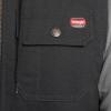 Wrangler mens Hooded Work Vest(Black)