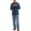 Wrangler Mens Long Sleeve Denim Shirt(Tobacco)