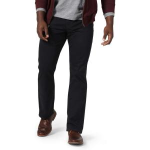 Wrangler Authentics Mens Straight Fit Twill Pant(Caviar)