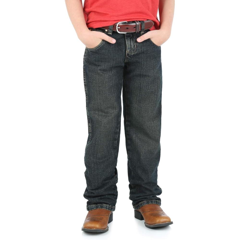 imageWrangler Boys Retro Straight Fit Jean 816Rolling River