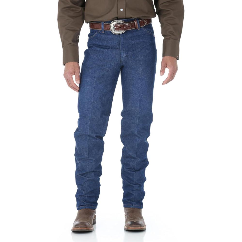 imageWrangler Mens 13mwz Cowboy Cut Original Fit JeanIndigo Rigid