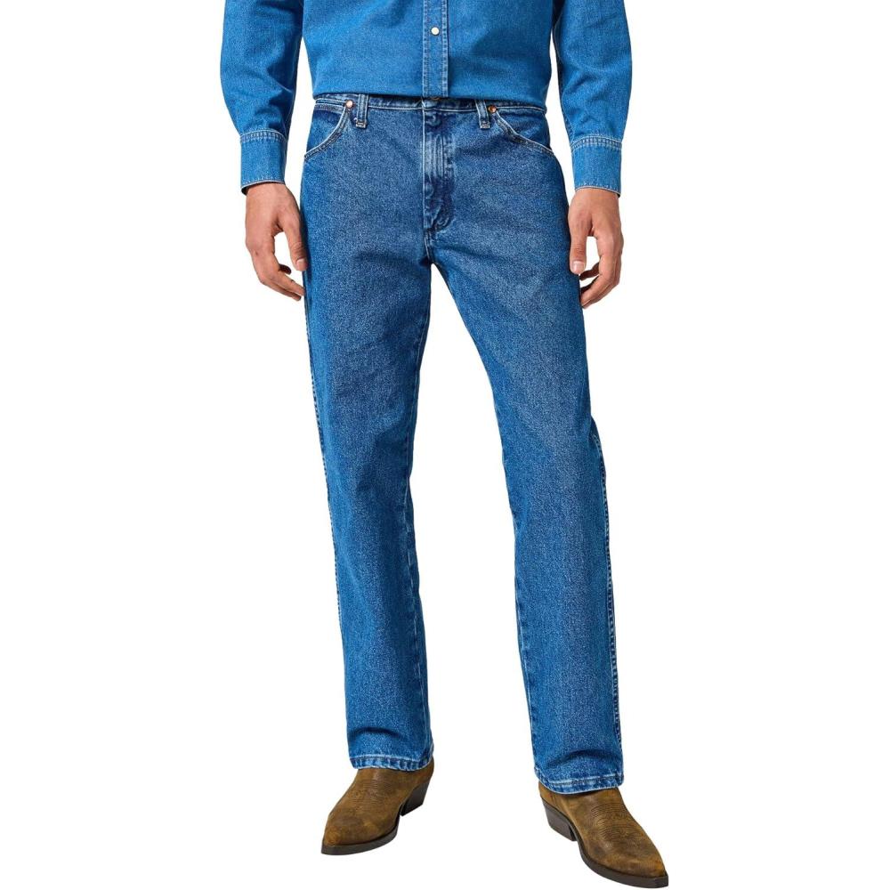 imageWrangler Mens 13mwz Cowboy Cut Original Fit JeanStonewashed