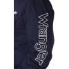 Wrangler Men’s big-tall Big & Tall Logo Two Pocket Long Sleeve Woven Shirt(Navy)