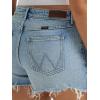 Wrangler Womens Mid-Rise Vintage Denim Short(Atlantic)