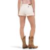 Wrangler Womens Mid-Rise Vintage Denim Short(Coconut)