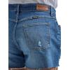 Wrangler Womens Mid-Rise Vintage Denim Short(Dirt Road)