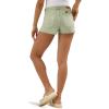 Wrangler Womens Mid-Rise Vintage Denim Short(Eucalyptus)
