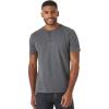 Wrangler Authentics Men’s Short Sleeve Henley Tee(India Ink Heather)