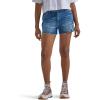 Wrangler Womens Mid-Rise Vintage Denim Short(Dirt Road)