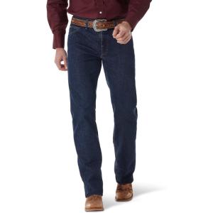 Wrangler Men’s Premium Performance Cowboy Cut Comfort Wicking Regular Fit Jean(Midnight Rinse)