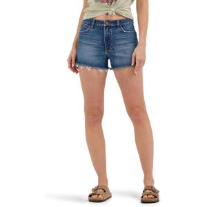 Wrangler Womens Mid-Rise Vintage Denim Short(Deep Character)
