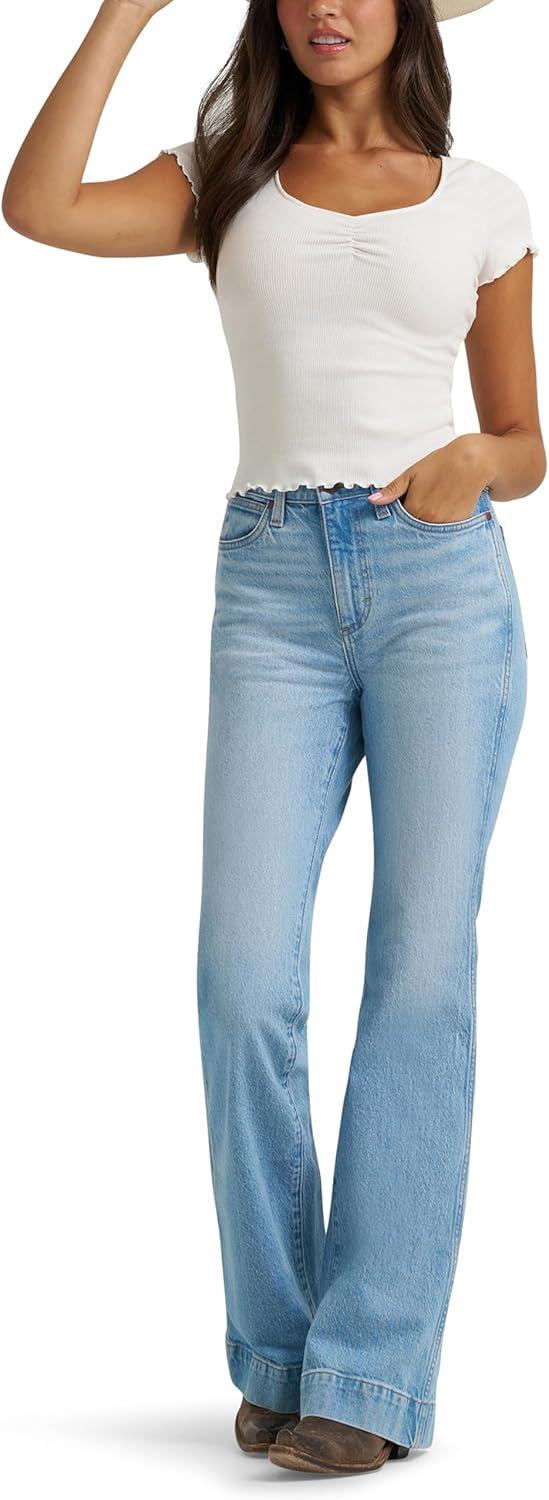 imageWrangler Womens Allie High Rise TrouserKelsey