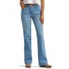 Wrangler Women’s Retro Mae Mid Rise Wide Leg Trouser Jean(Bridget)