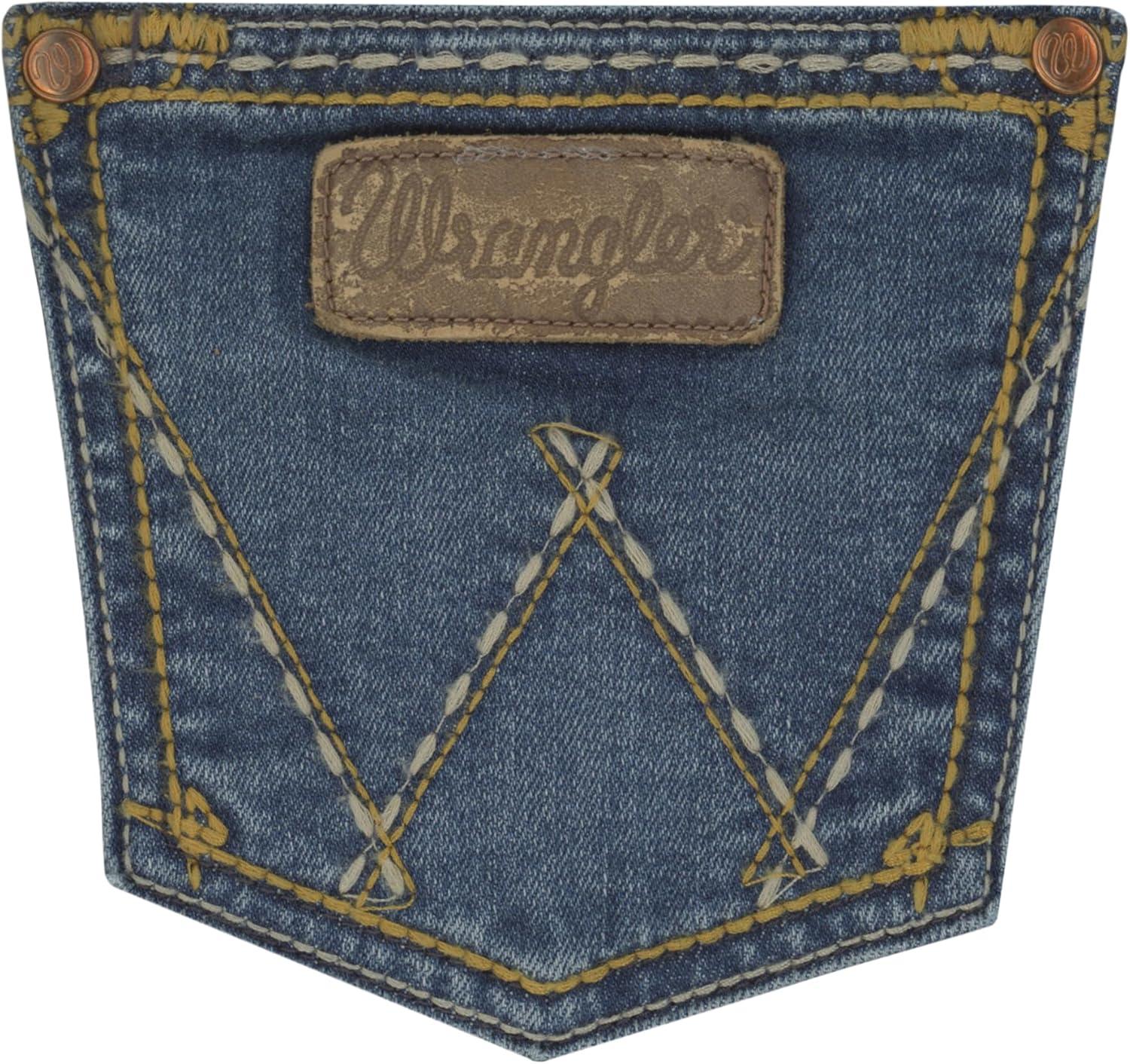 imageWrangler Retro Mae Steadfast Plus JeanMedium Blue