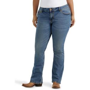 Wrangler Retro Mae Steadfast Plus Jean(Medium Blue)