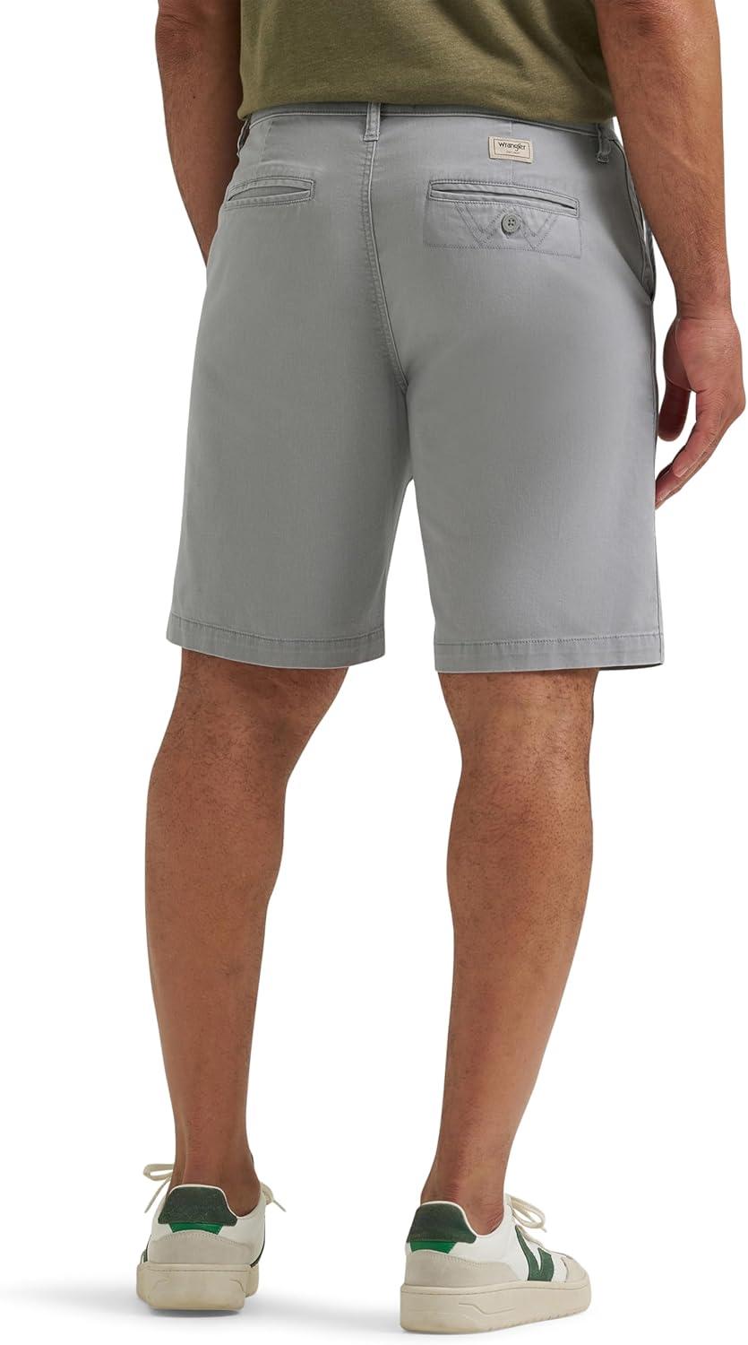 imageWrangler Authentics Mens Flat Front ShortSharkskin
