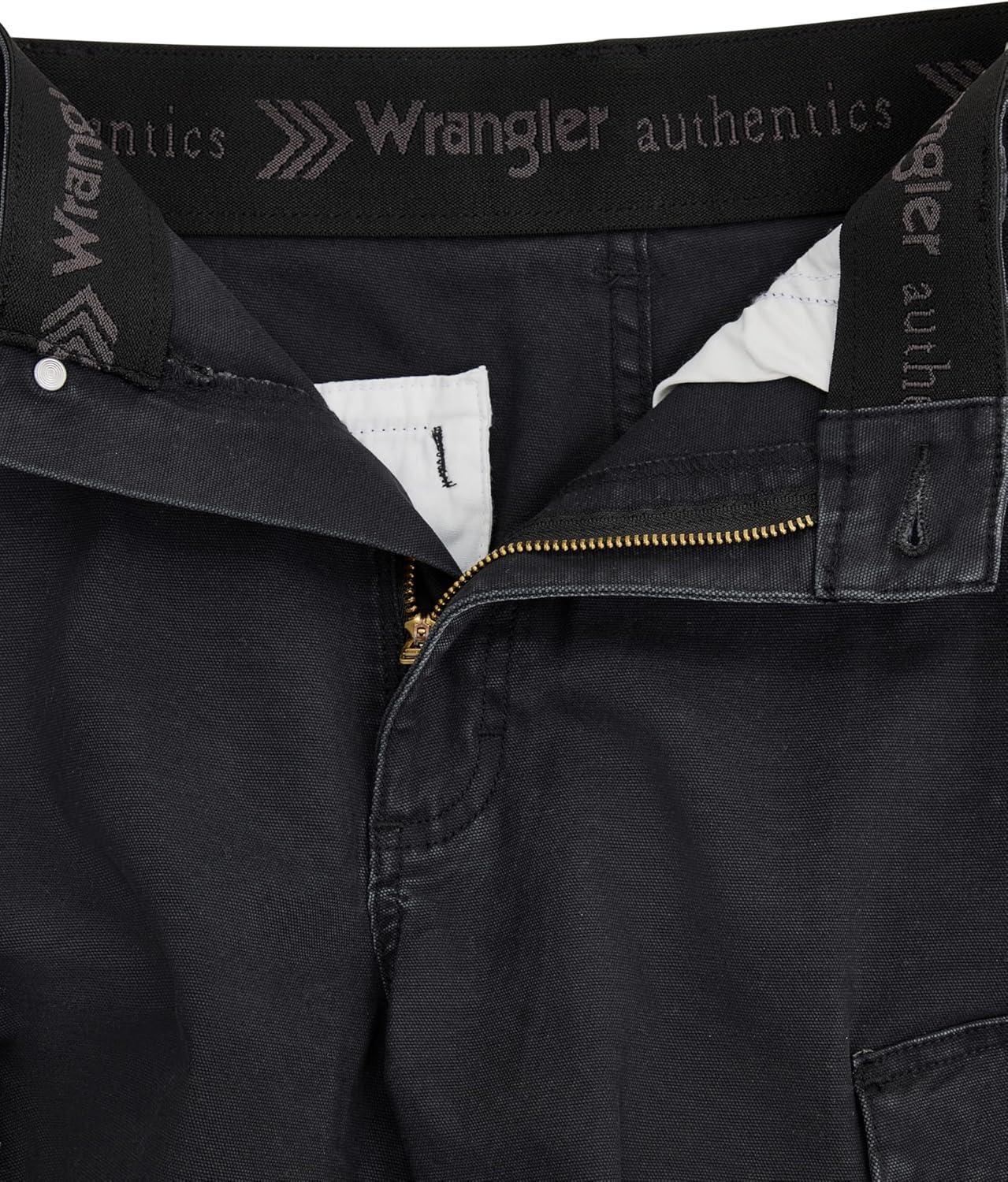 imageWrangler Authentics Mens Comfort Flex Waist Cargo ShortCaviar