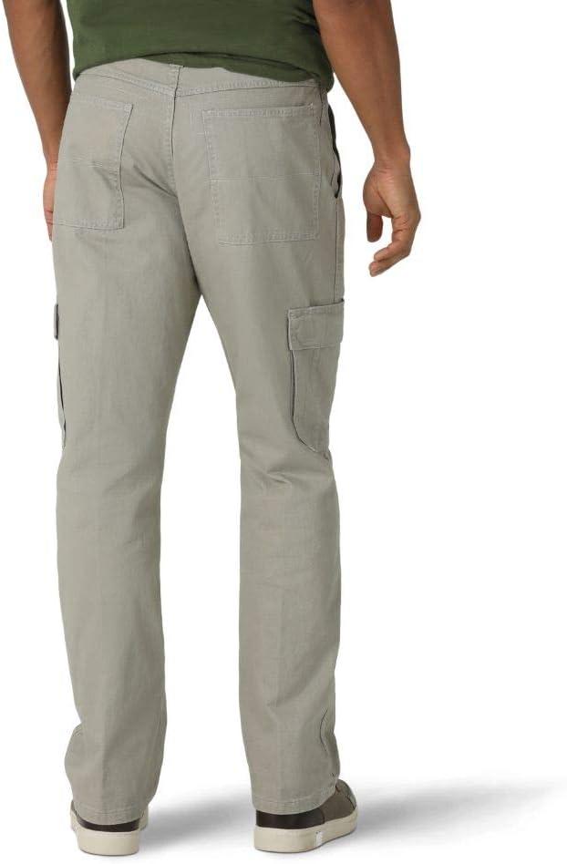 imageWrangler Authentics Mens Twill Relaxed Fit Cargo Pant LoganKhaki Dust