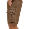 Wrangler Authentics Men’s Comfort Flex Waist Cargo Short(Dark Earth)